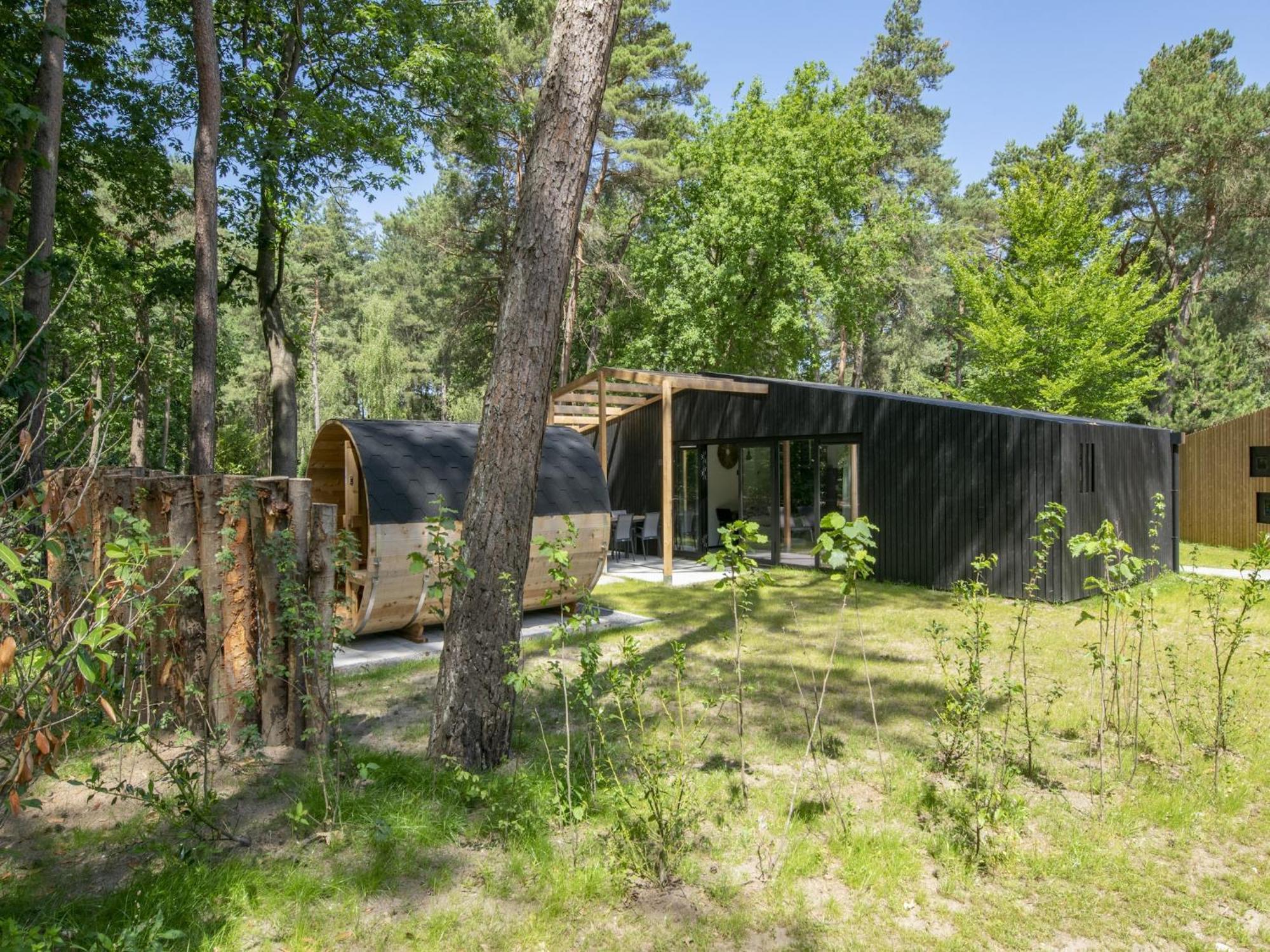 Modern Chalet With Wellness, In A Holiday Park At 12 Km From Eindhoven Mierlo Exterior foto